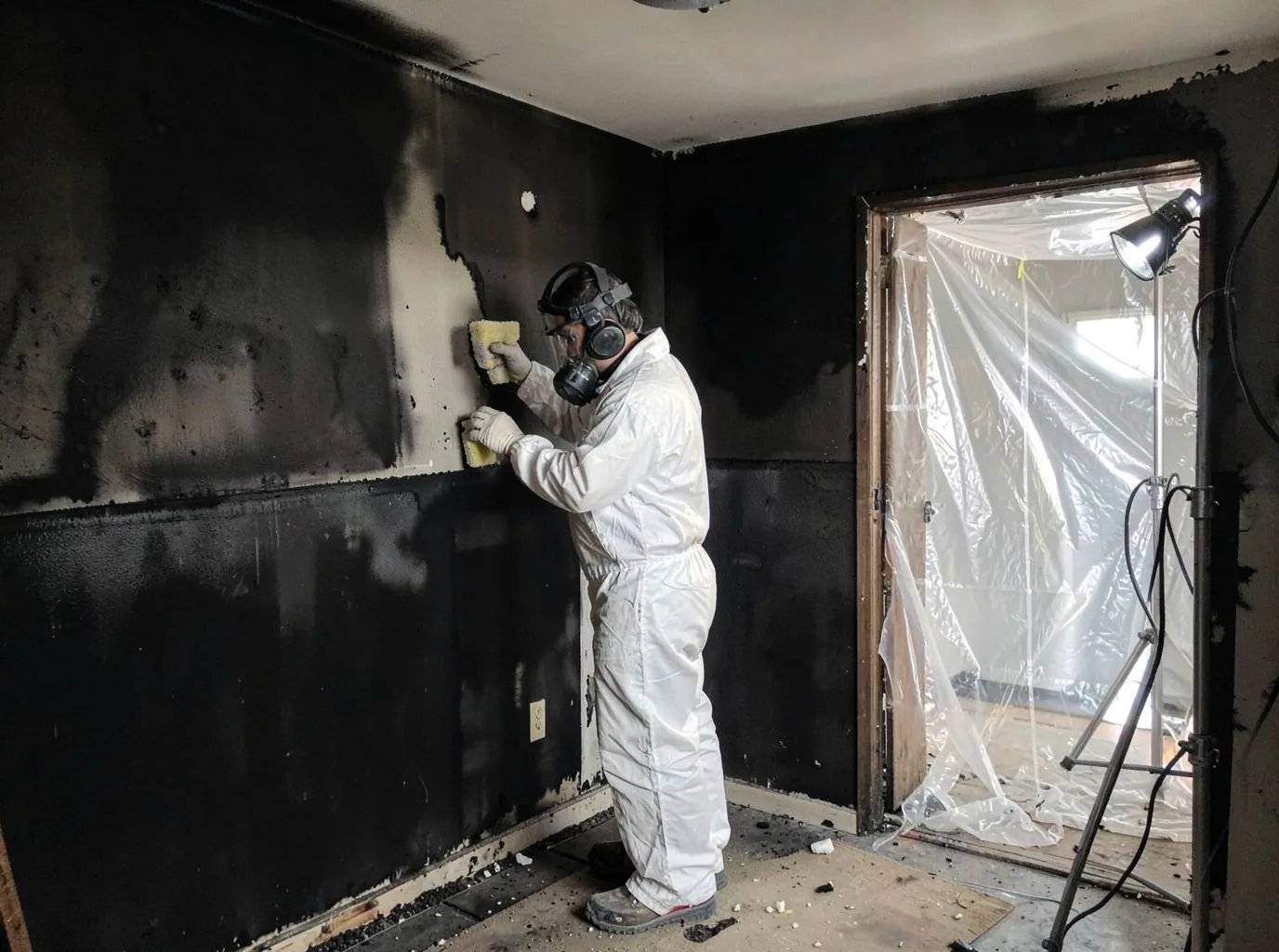 Fire Damage Restoration company in Big Bend, WV
